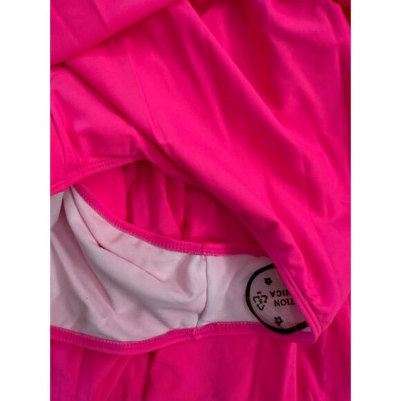 CUPSHE Women's Pink V-Neck Swim Dress Size M - Picture 5 of 6